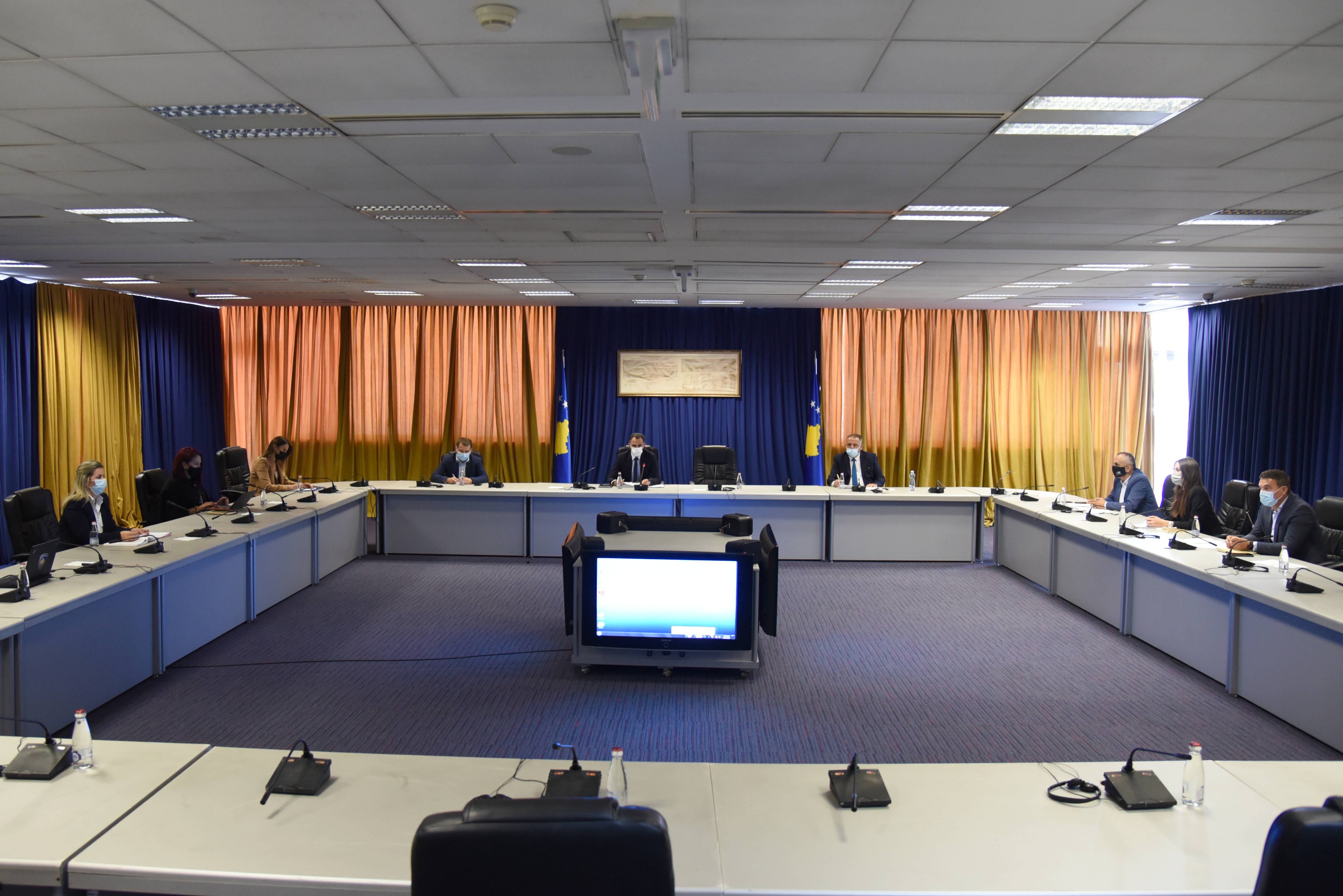 A public meeting is held for drafting the initial Concept Paper for Business Organizations
